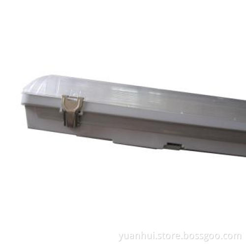 UV stablised industrial waterproof fluorescent lighting fixture
